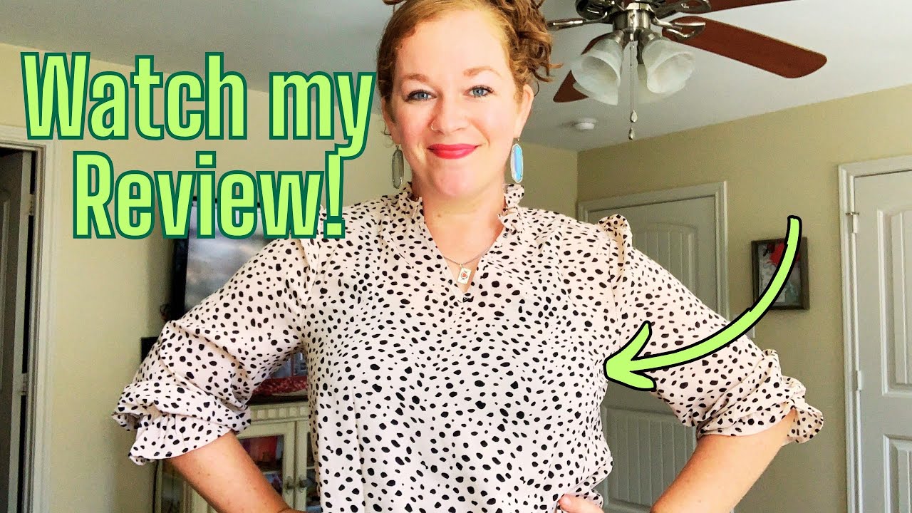 Womens Leopard Ruffle Blouse-Honest review