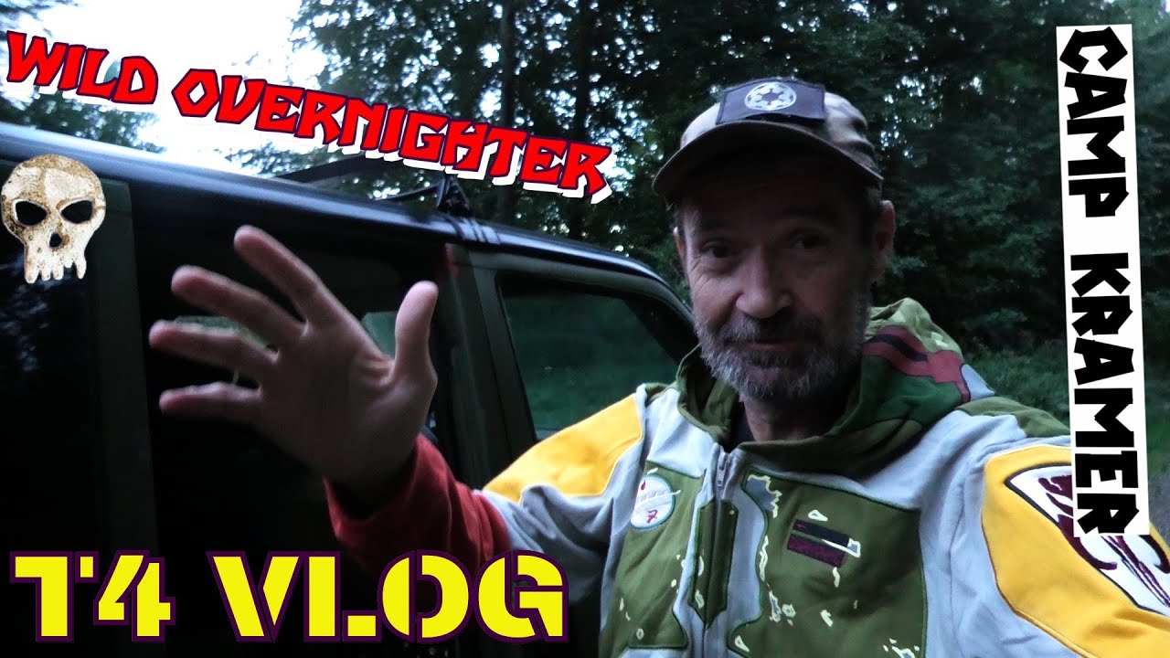 T4 Vlog #63 eine nacht am #rhabarber ...  mit #hotdog und #marshmello über dem gasgrill