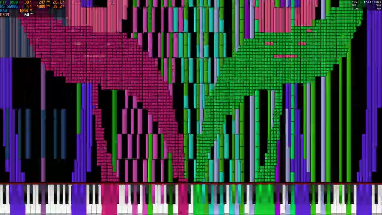 [Black MIDI] Tau 2 | 12.5 Million Notes | Ryzen 5 5600G 4.9GHz Legit Run