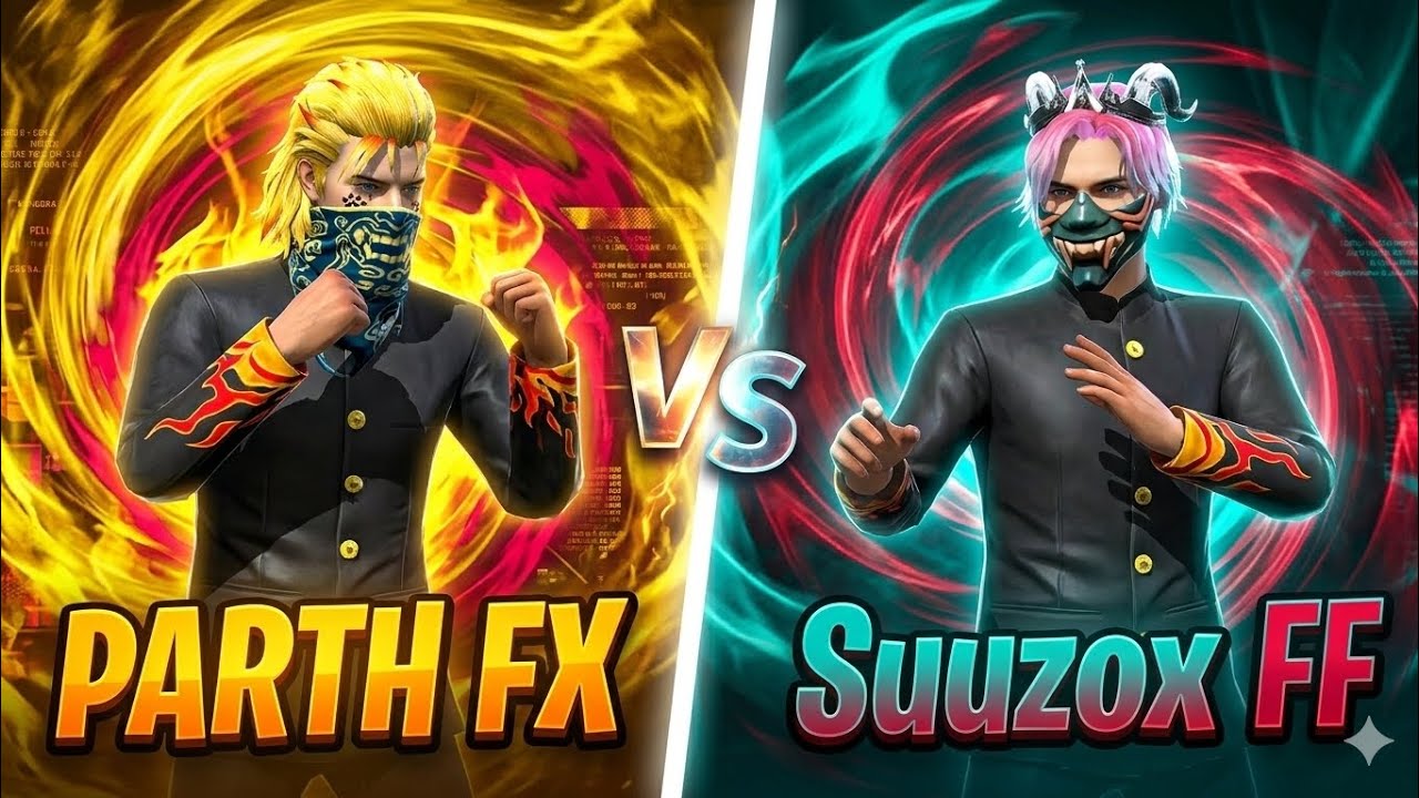 PARTH FX  VS  Suuzox FF 🥵☠️