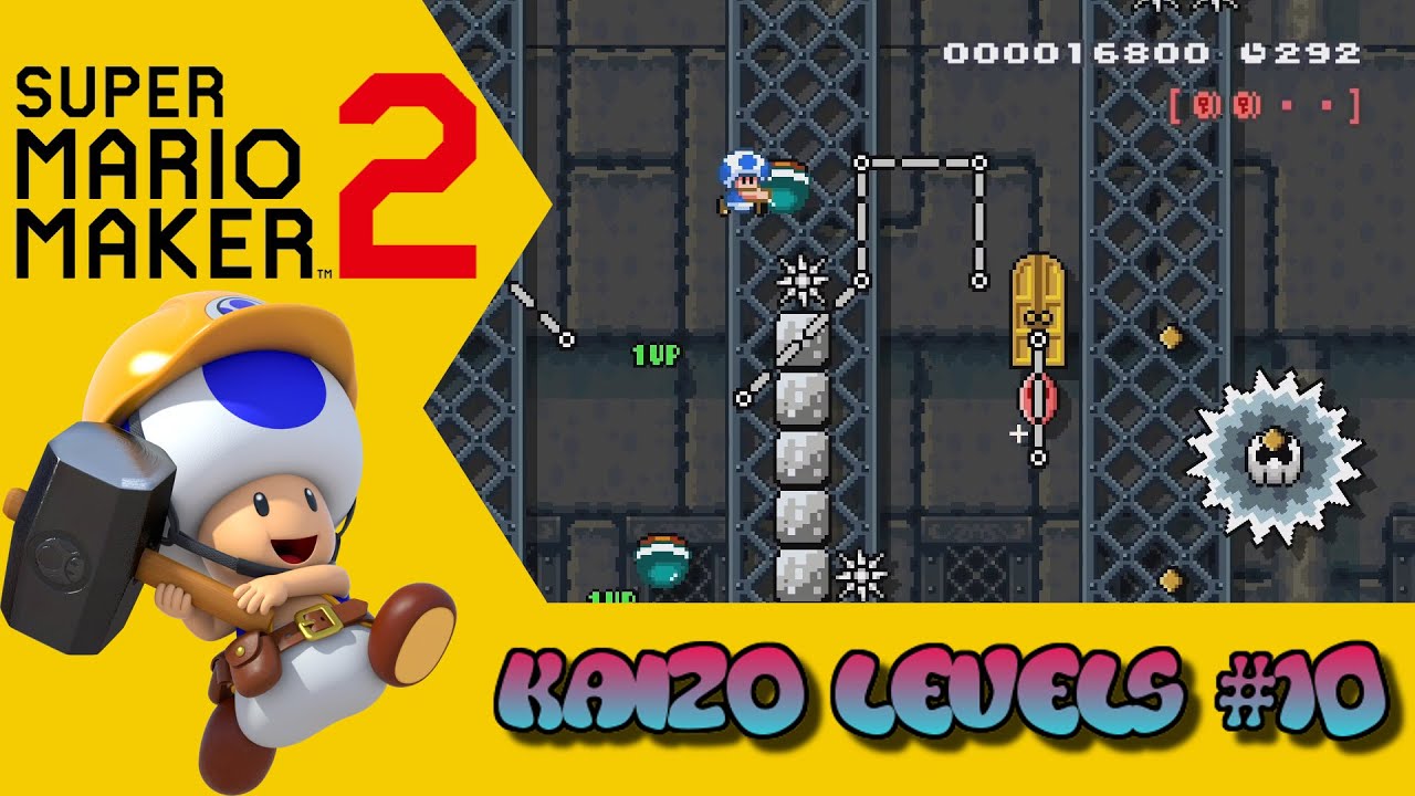 Mario Maker 2 Kaizo Levels #10