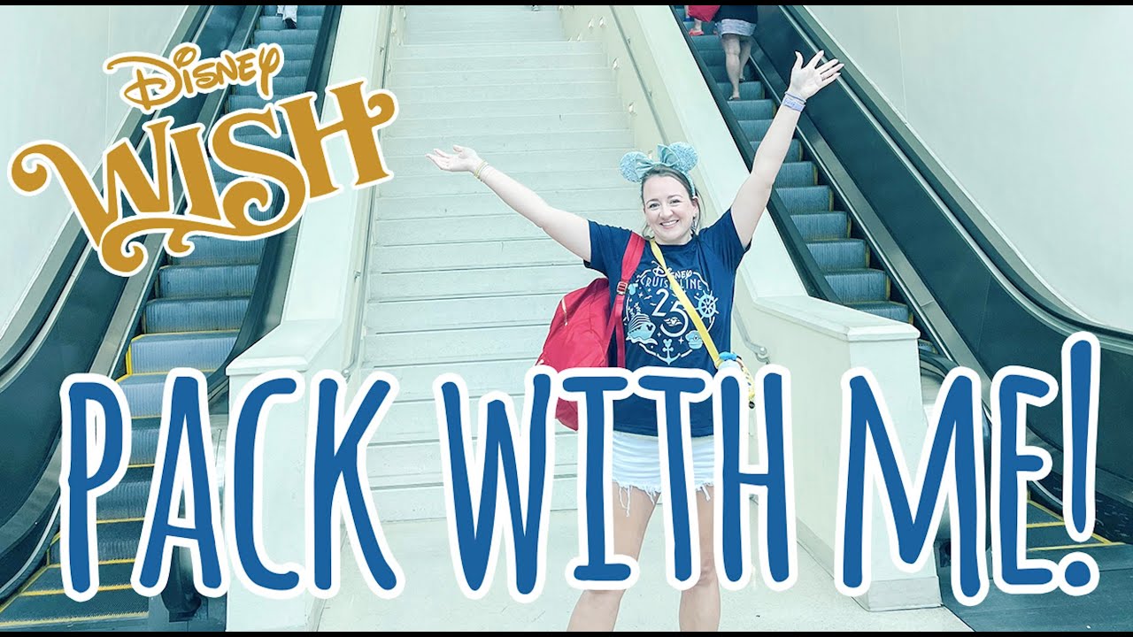 PACK WITH ME FOR OUR DISNEY CRUISE ON THE WISH! | Fish Exchange Items, Pixie Dust, and MORE!