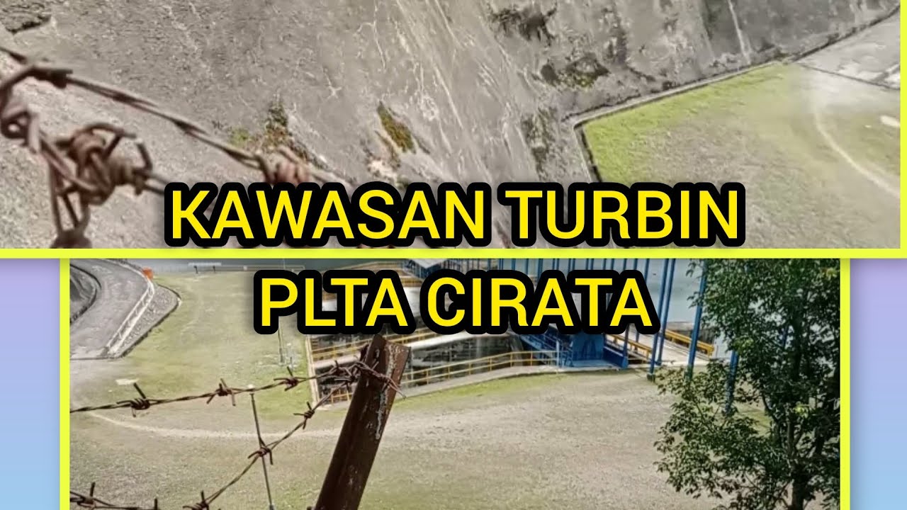 KAWASAN TURBIN AREA PLTA CIRATA. #cirata #jawabarat 