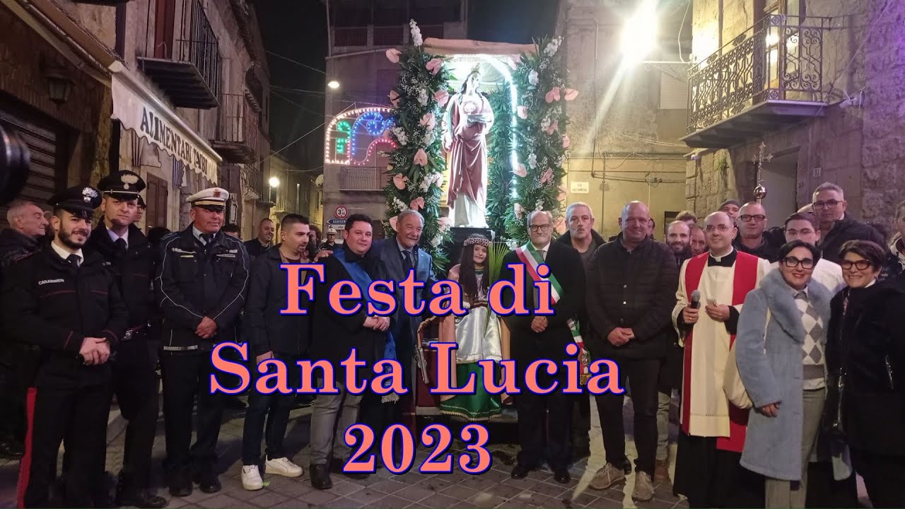 Festa Santa Lucia Castrofilippo 13 dicembre 2023