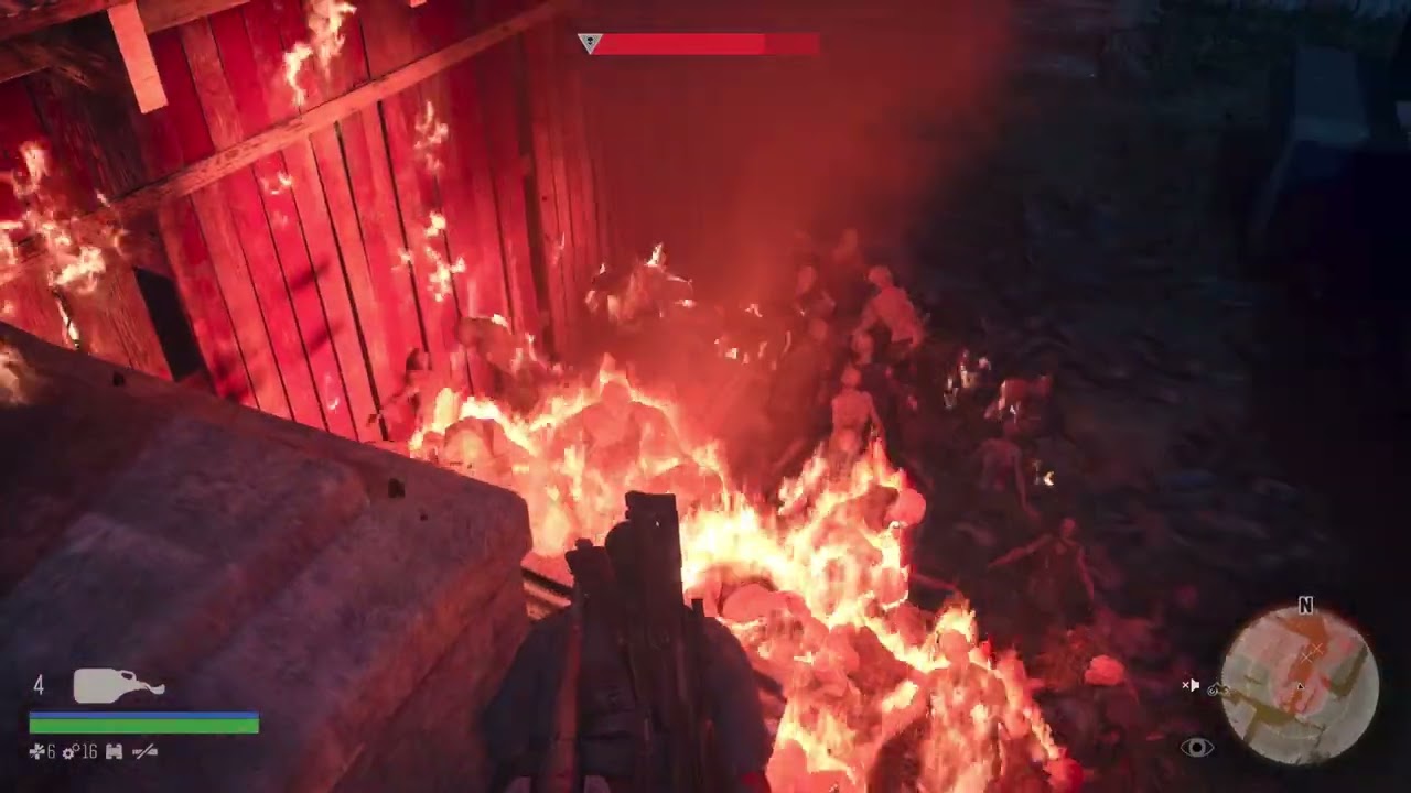 DAYS GONE/ Horda del aserradero/ Truco