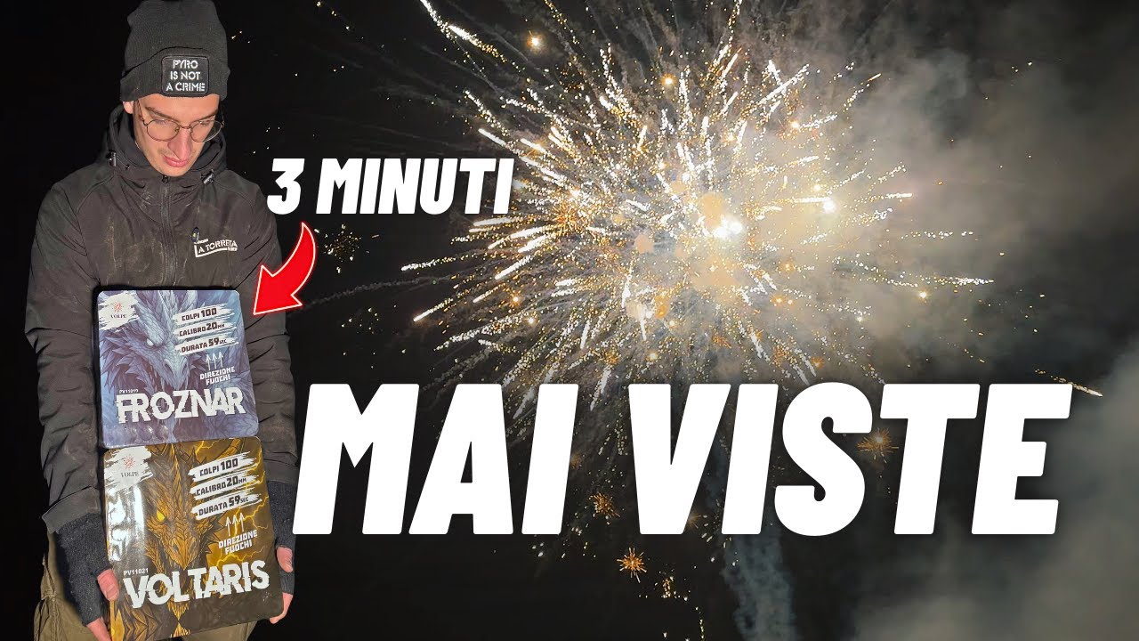UNBOXING e SPARO di una BOX di BOTTI di CAPODANNO da 200 COLPI con 3 NOVITA 2025!