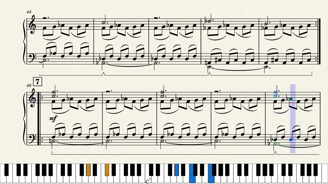 Philip Glass - Etude 9 (piano)