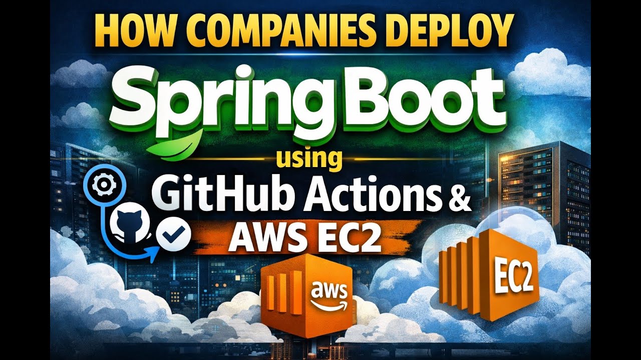 Spring Boot → GitHub Actions → AWS EC2