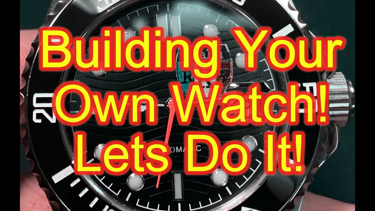 Build Your Own Watch from Parts on Ebay or Parts Suppliers!