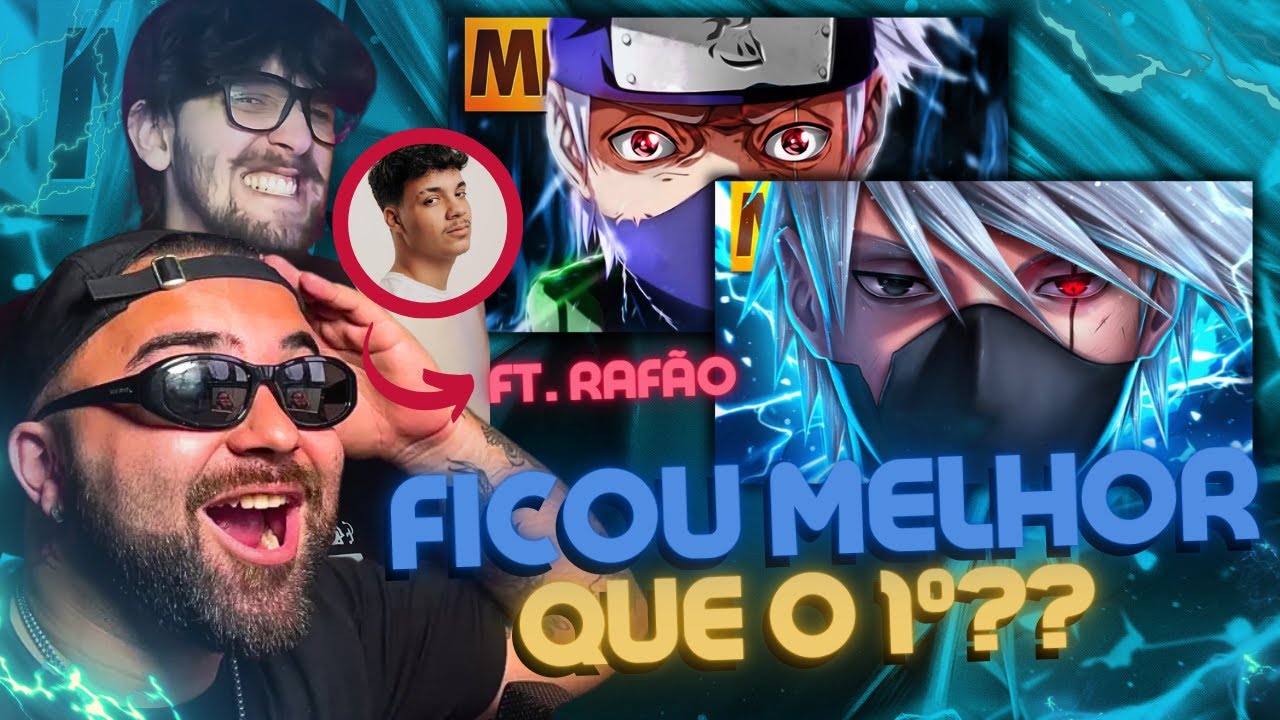 PPRT X RAFÃO - REACT A Tipo Kakashi 1 & 2 🖤 (Naruto) | Prod. Sidney Scaccio | Style Trap | MHRAP