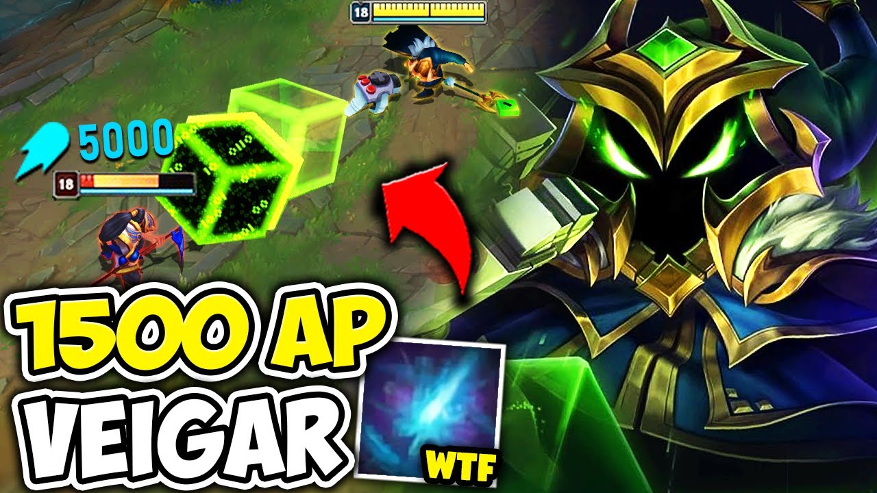 Veigar but I have 1500 AP and one shot tanks (5000 damage ults)