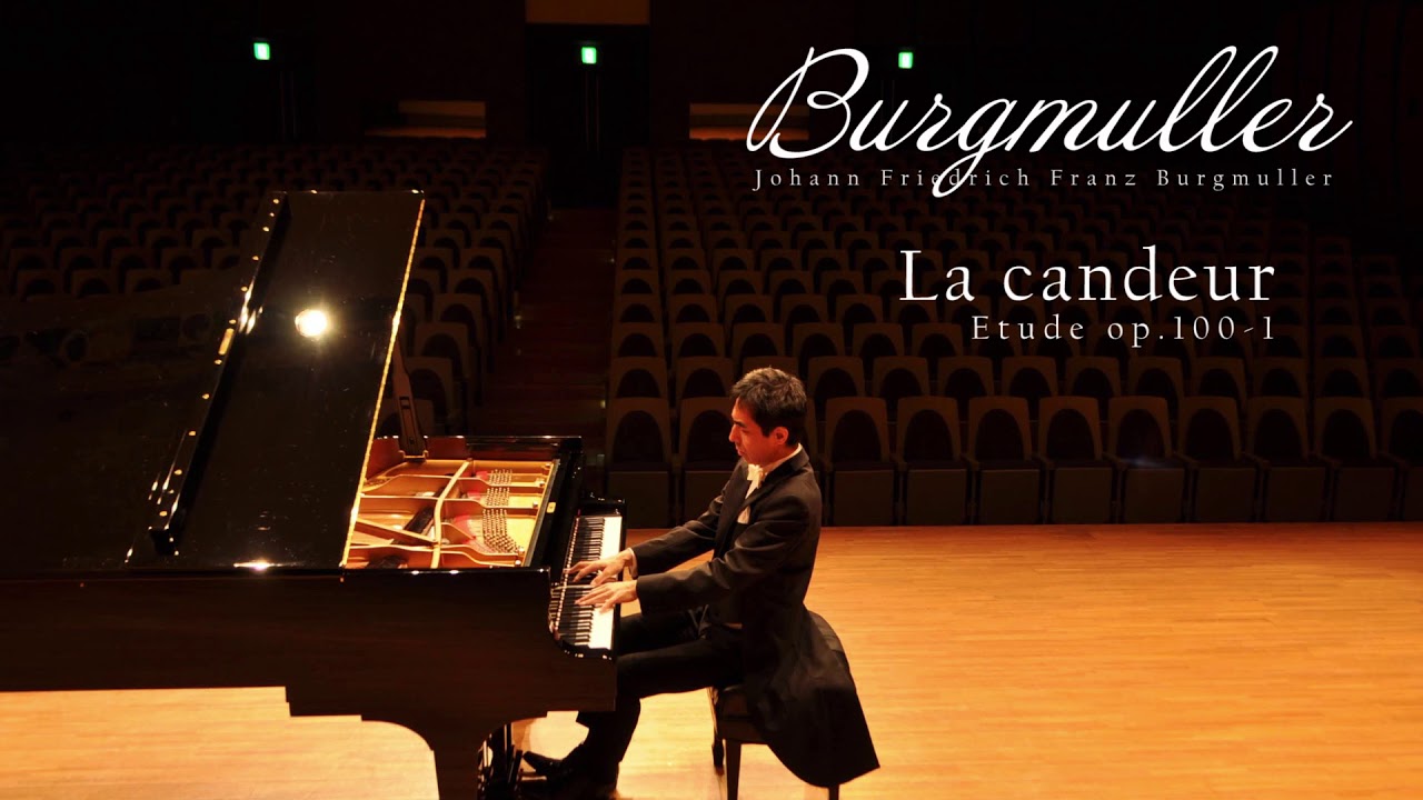 Burgmuller ETUDE La candeur Op.100 No.1 Satoru Takishima