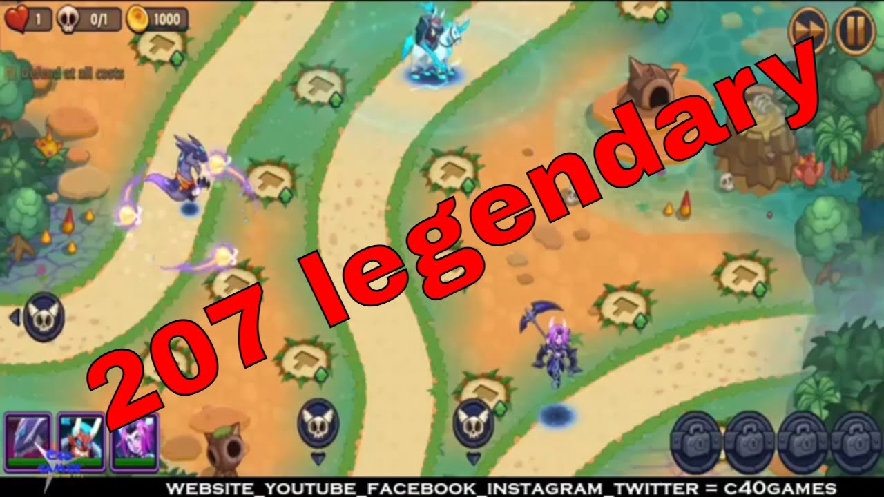 Realm defense level 207 legendary