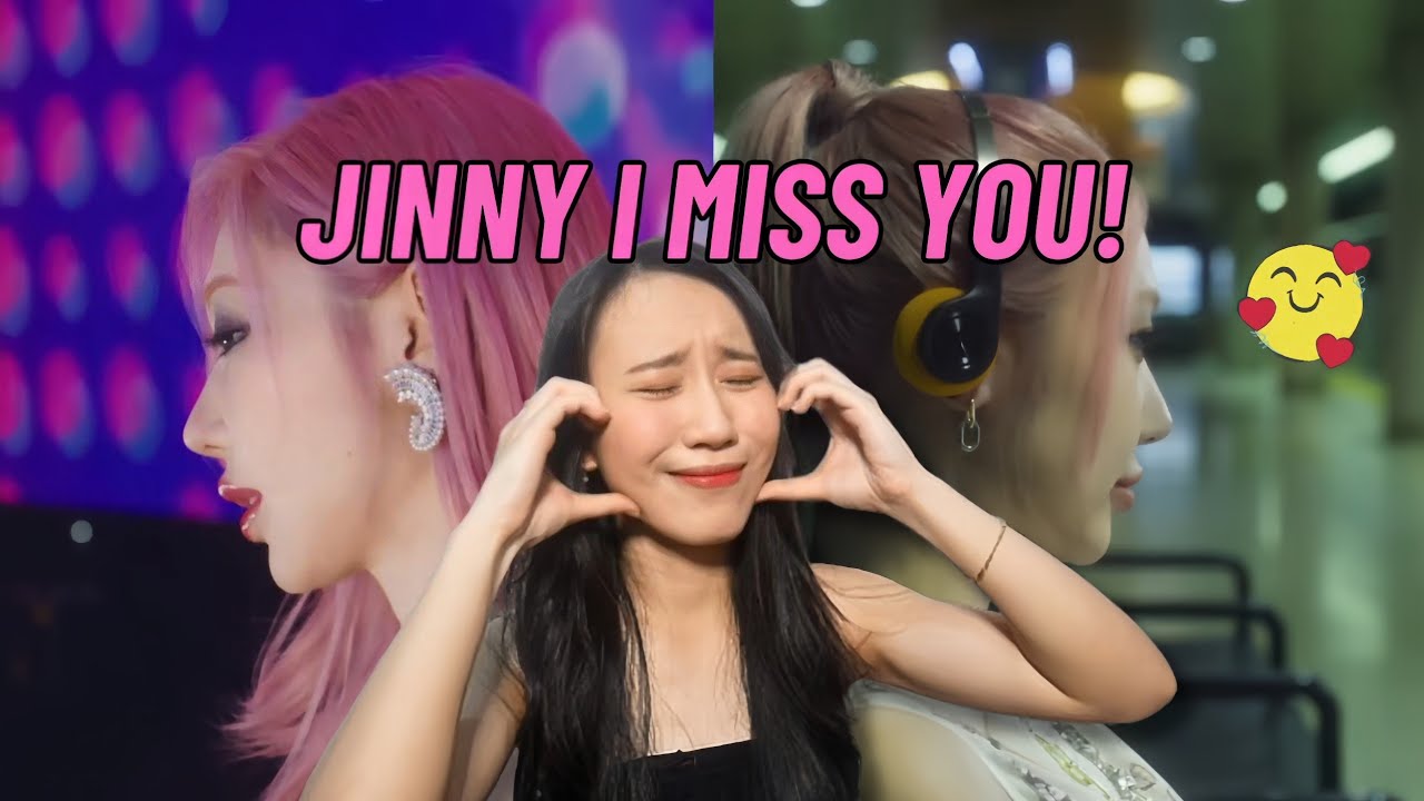 Reaction - JINNY (진희）'Everglow' OFFICIAL MV