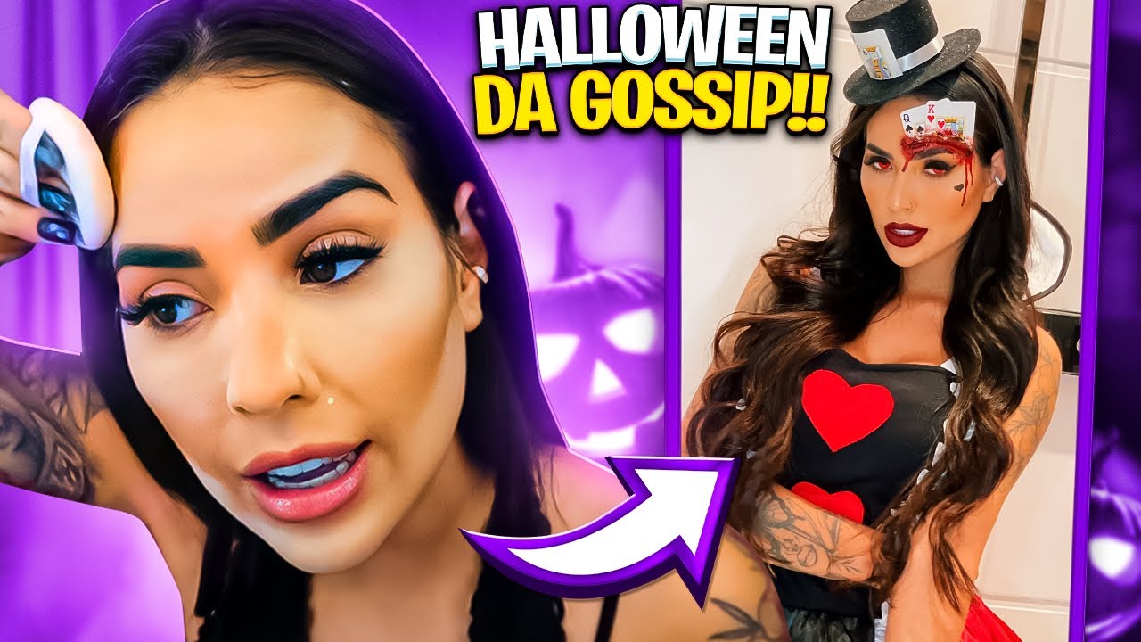 ARRUME-SE COMIGO PRA FESTA DE HALLOWEEN!!