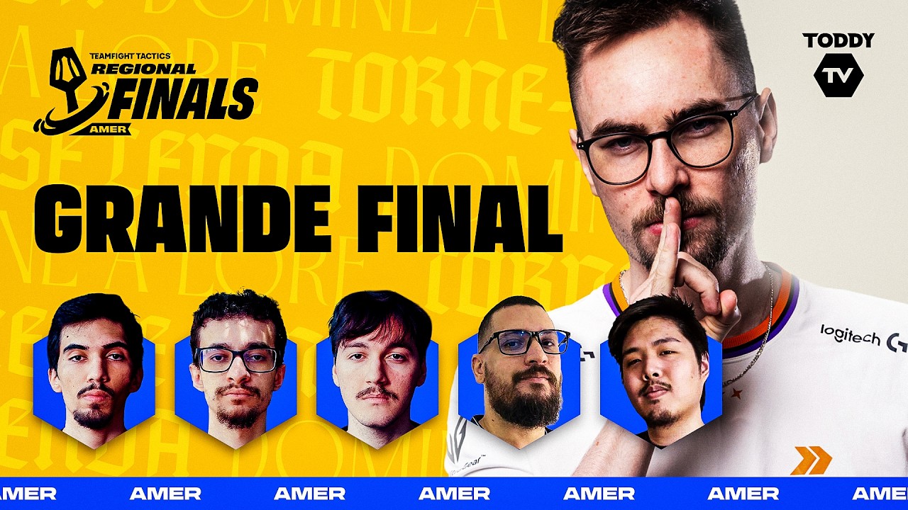 AMER Regional Finals - Grande Final - ToddyTV | Lore & Legends #TFTRegionalFinals