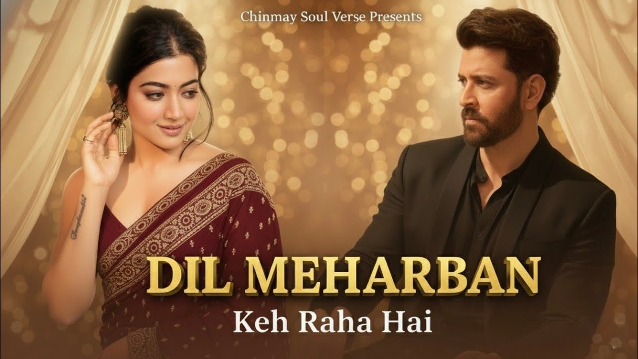 New Hindi Song | Dil Meharban Hain | Hrithik Roshan &times; Rashmika Mandanna | Romantic Love Song 2025