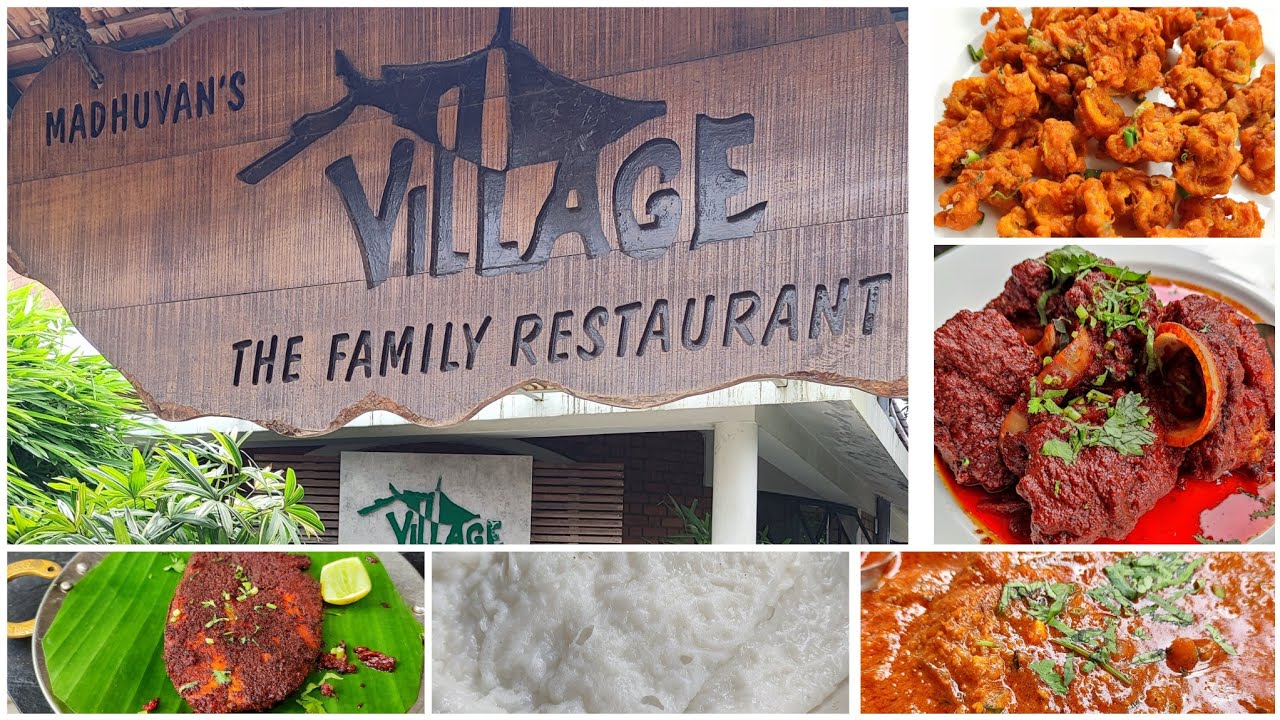 Madhuvan's Village Restaurant Mangalore I  Mangaluru Seafood restaurant blog I Manglore Food vlog
