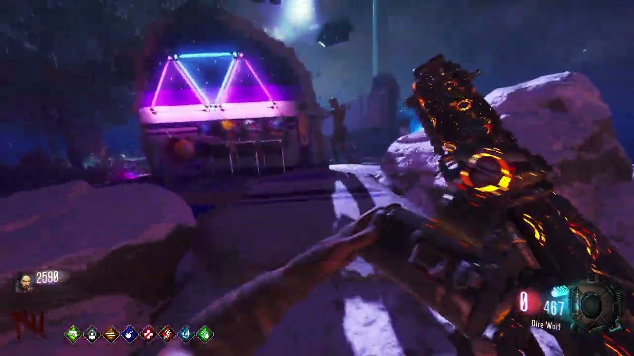 BO3 Zombies - Isles of Aetheria Custom Map with Weapon & Perk Mods