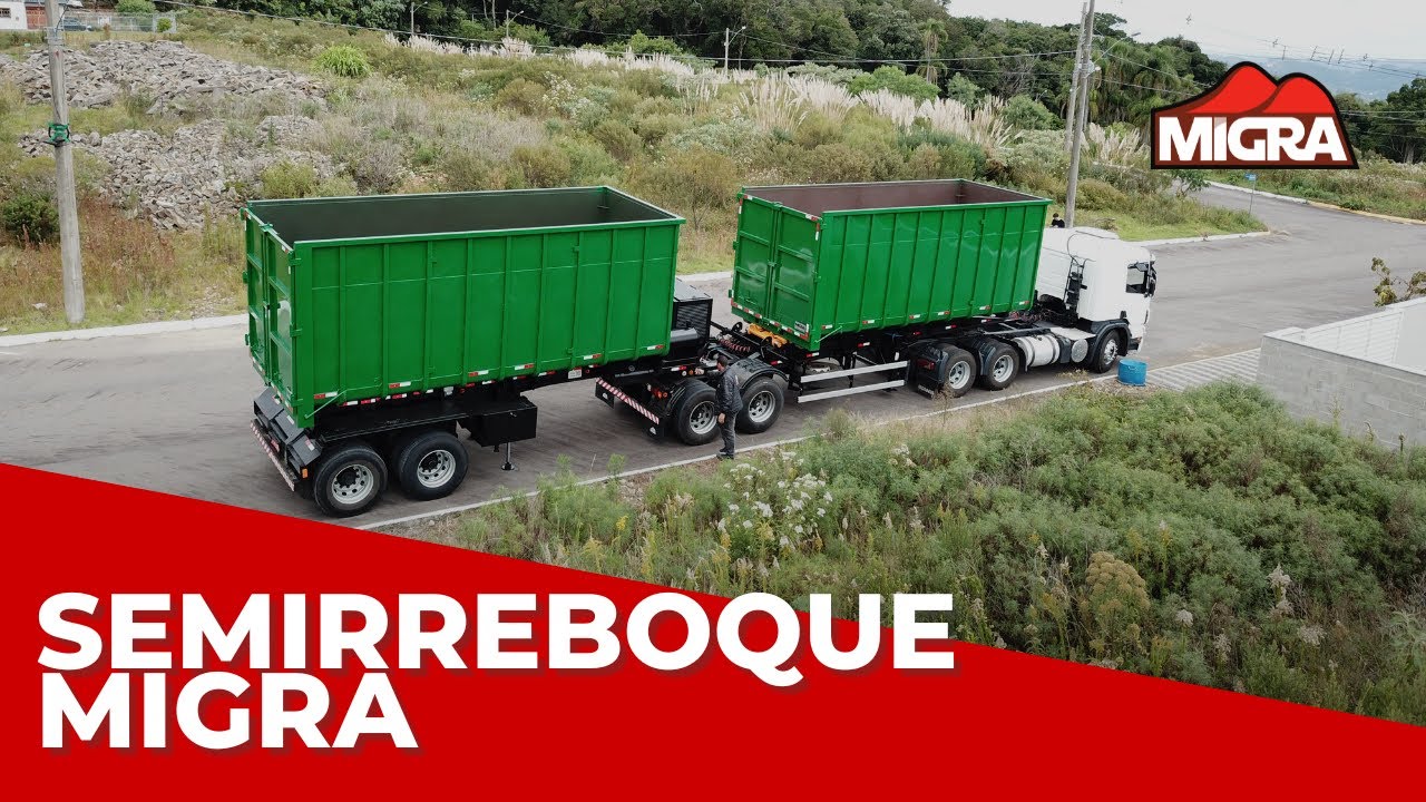 Semirreboque Migra — Transporte Ágil e Versátil de Cargas