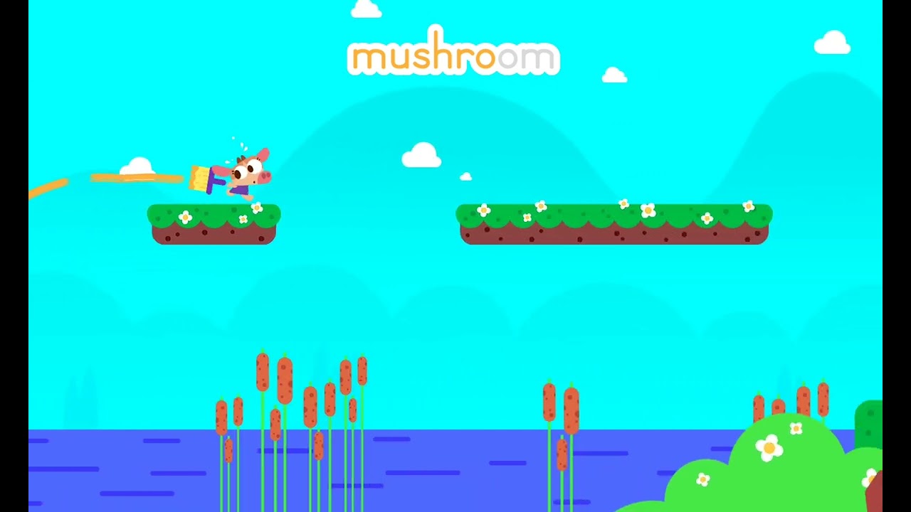Cowy Ran Out Of Paint (Runner Game By Lingokids)