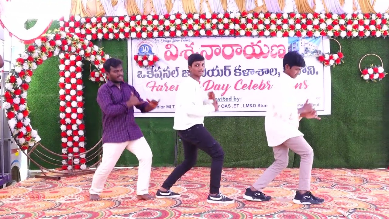 FAREWEL DAY DANCE PERFORMANCE BY FIRST YEAR MLT GROUP