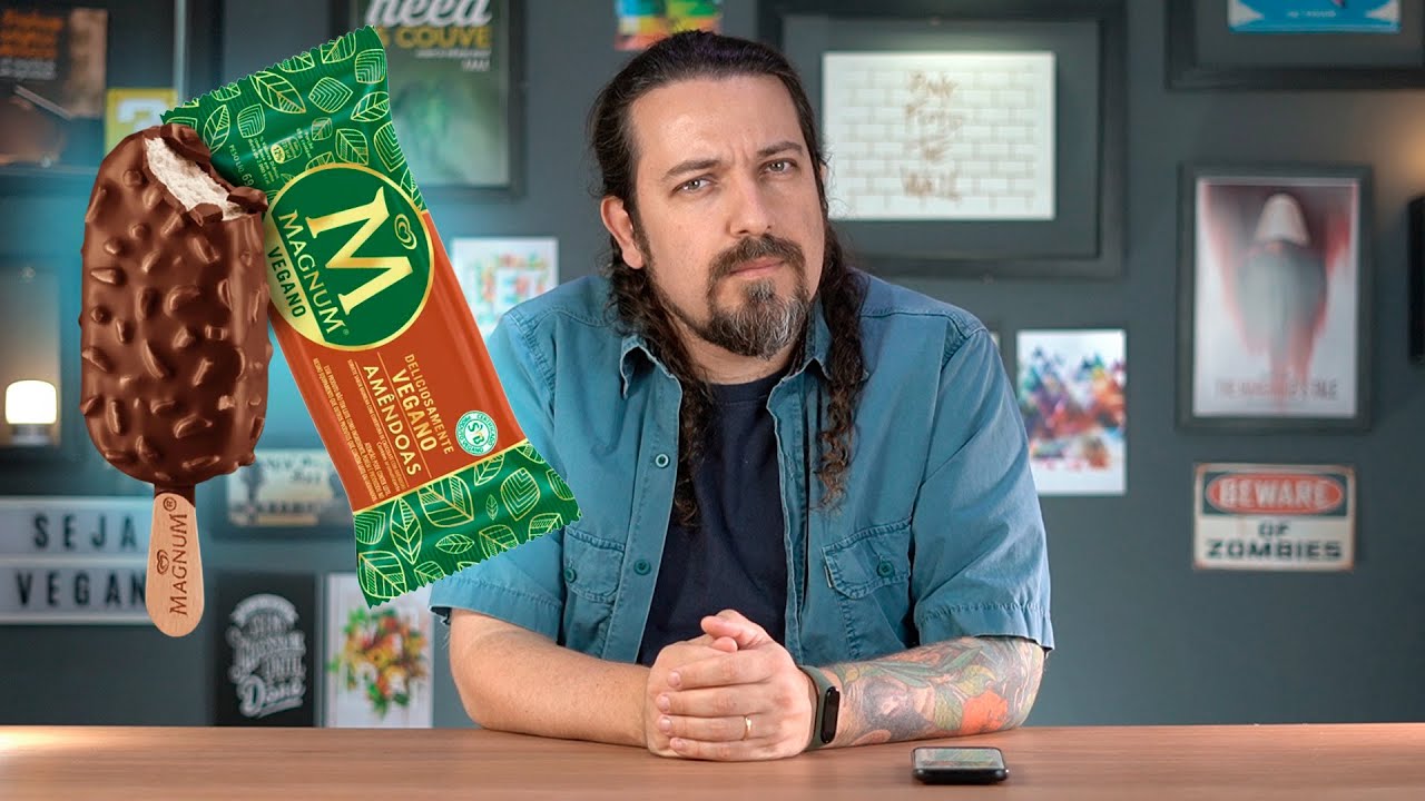 Por que o Magnum Vegano vem escrito 