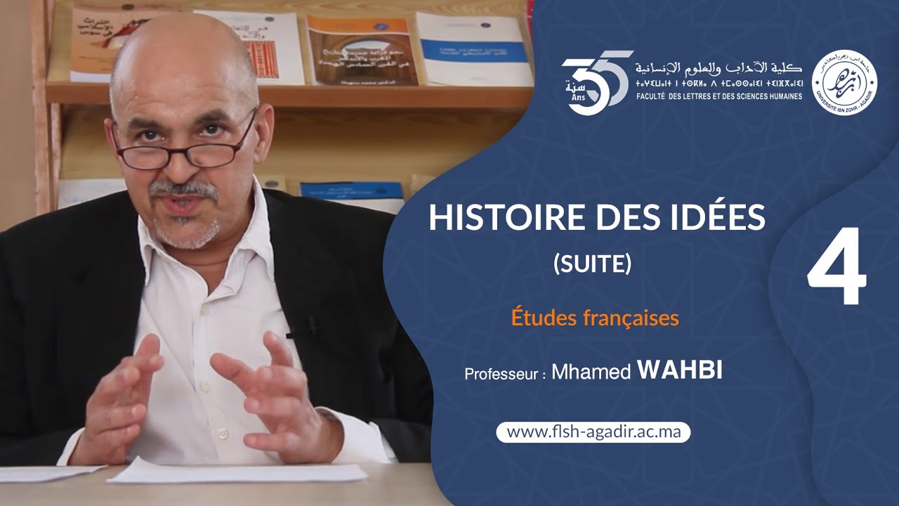 Conférences et cours universitaires-Études françaises - Histoire des idées - Ép 4 - S4