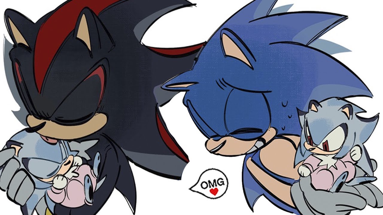 Little Baby of Sonic and Shadow...♥️ 😱 | Shadow x Sonic (Sonadow) | Comic Dub