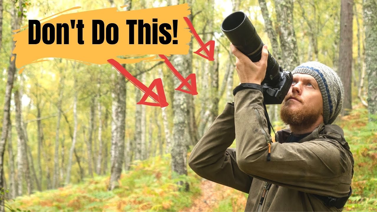 DON'T DO THIS | Wildlife Photography Tips & Tricks 2 min