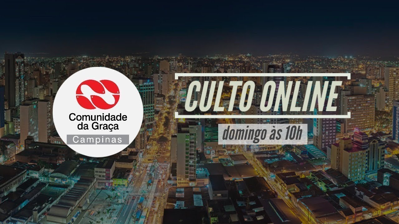 CULTO ONLINE - 15.03 às 10h