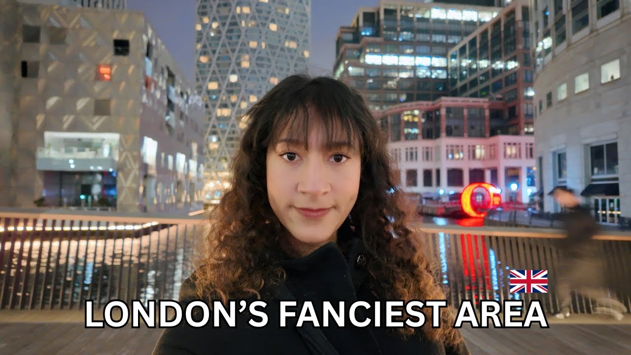 Canary Wharf Vlog | Vegan Food & Evening Walk ✨