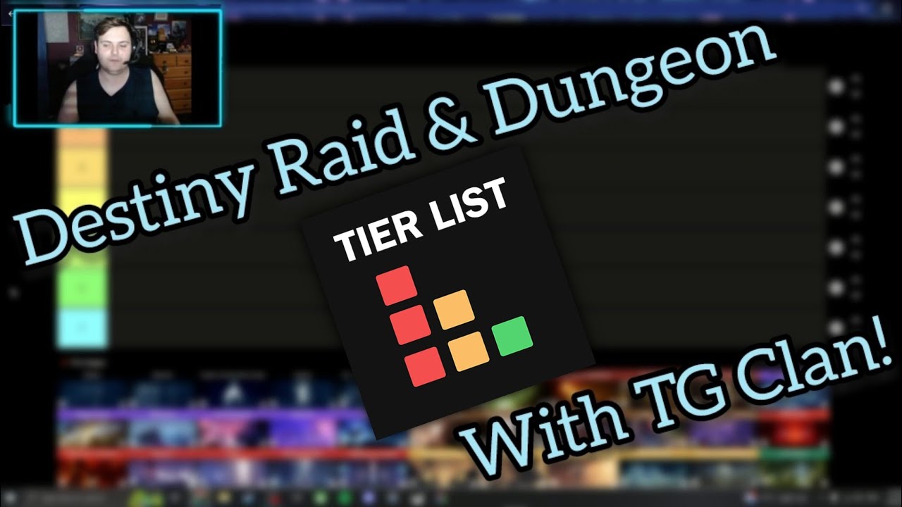 Destiny Raid & Dungeon Tier List With Tactical Gamerz Elite!