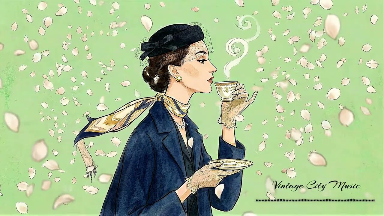 Cozy Vintage Coffee Aesthetic ☕ Relaxing Jazz Café Ambience | Jazz Music