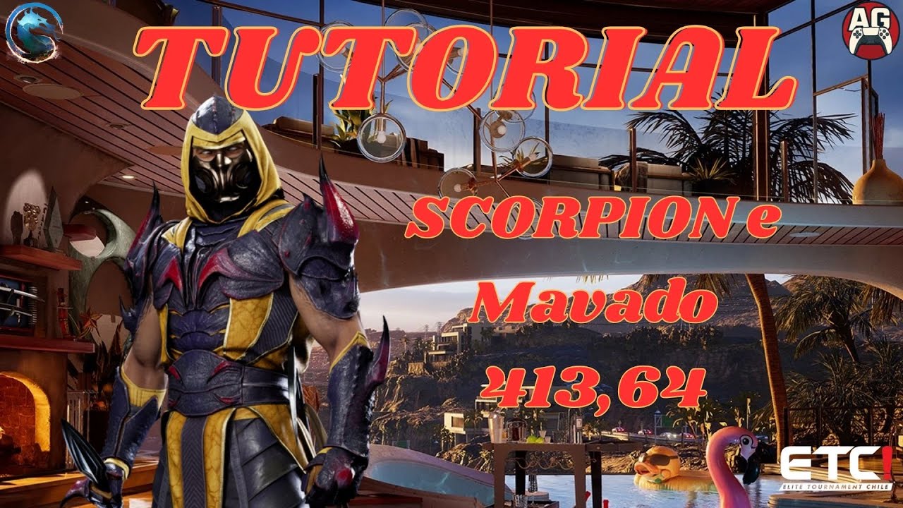 [TUTORIAL DE COMBO #63] SCORPION e Mavado 413,64 de dano
