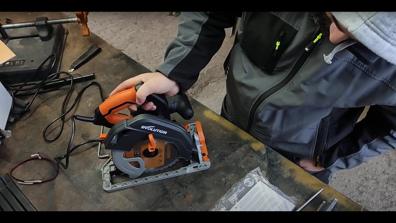 Evolution Power Tools - R185CCS sega circolare multi-materiale 185 mm, 230 V