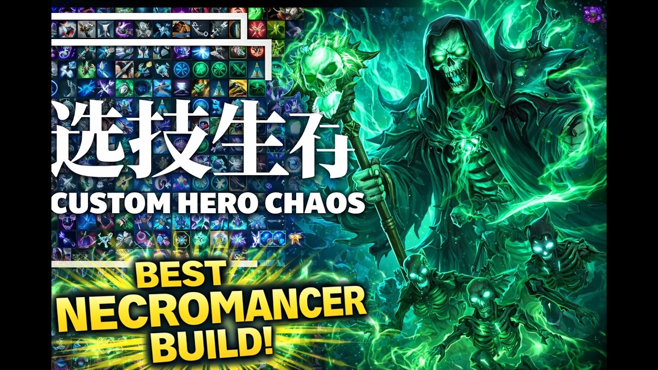 CUSTOM HERO CHAOS - NECRO BEST GAMEPLAY