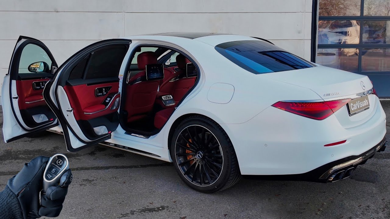 2025 Mercedes AMG S 63 E PERFORMANCE - Sound, Interior and Exterior