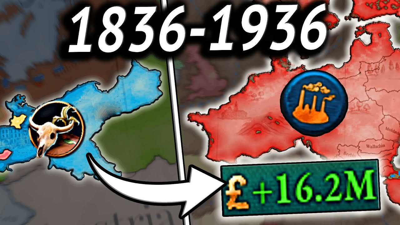 Forming An INDUSTRIAL SUPERPOWER in Victoria 3 PRUSSIA Complete Movie