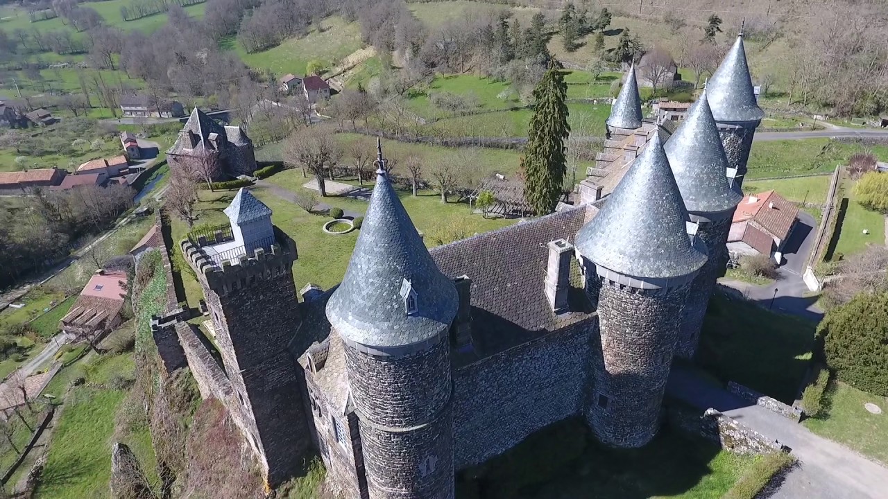 Chateau du sailhant Andelat (Auvergne).