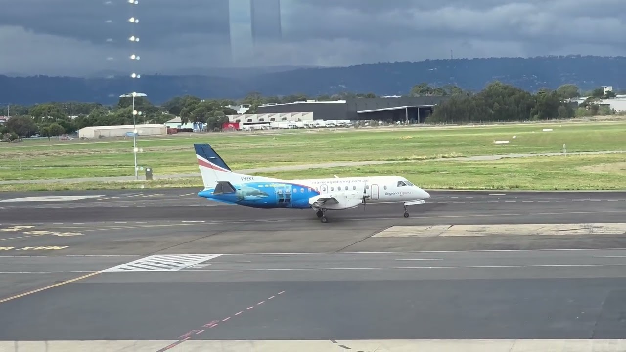 Sharky landing Taxiing  Taking Off Landing