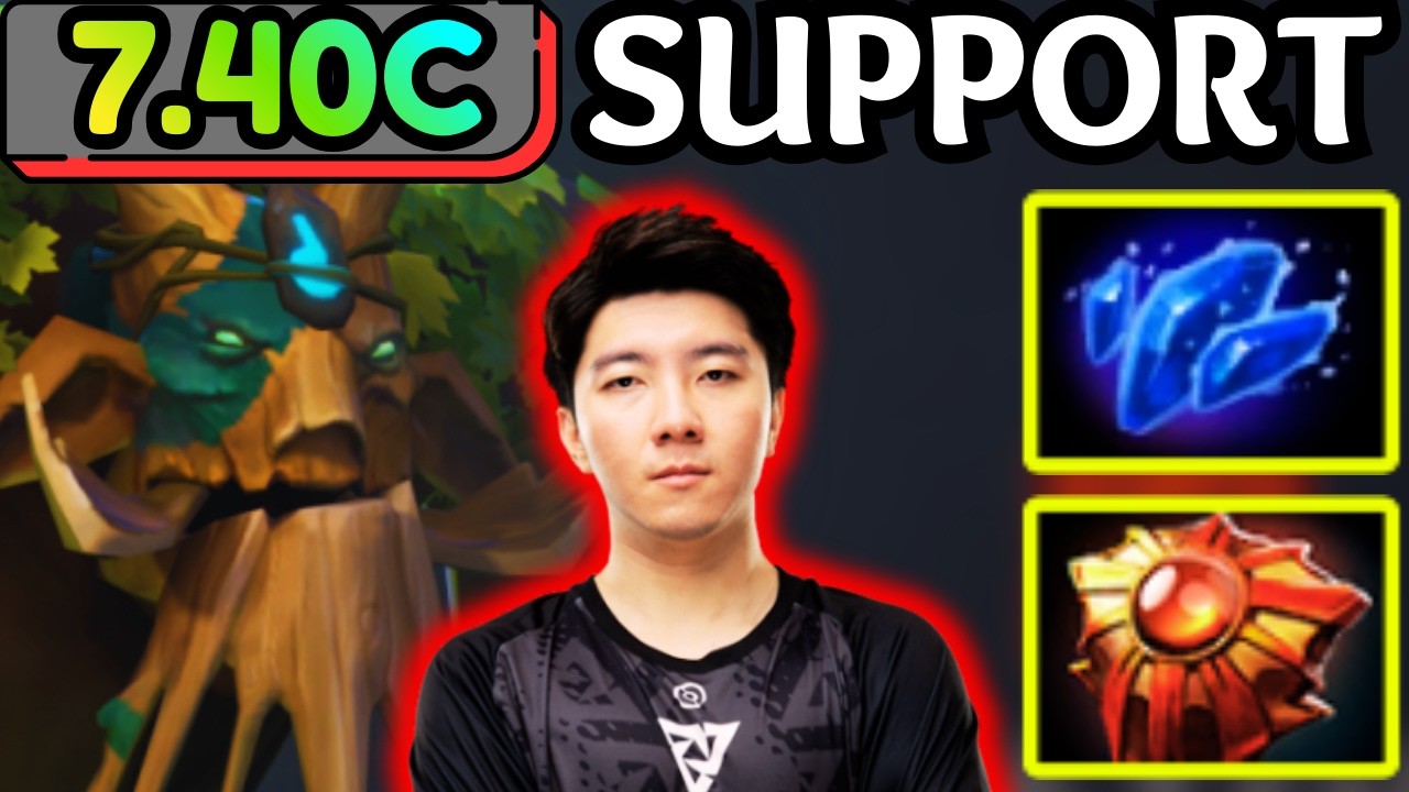 🔥 16000 MMR Treant Protector Hard Support — WHITEMON Controls the Game 🔥 Dota 2 Support
