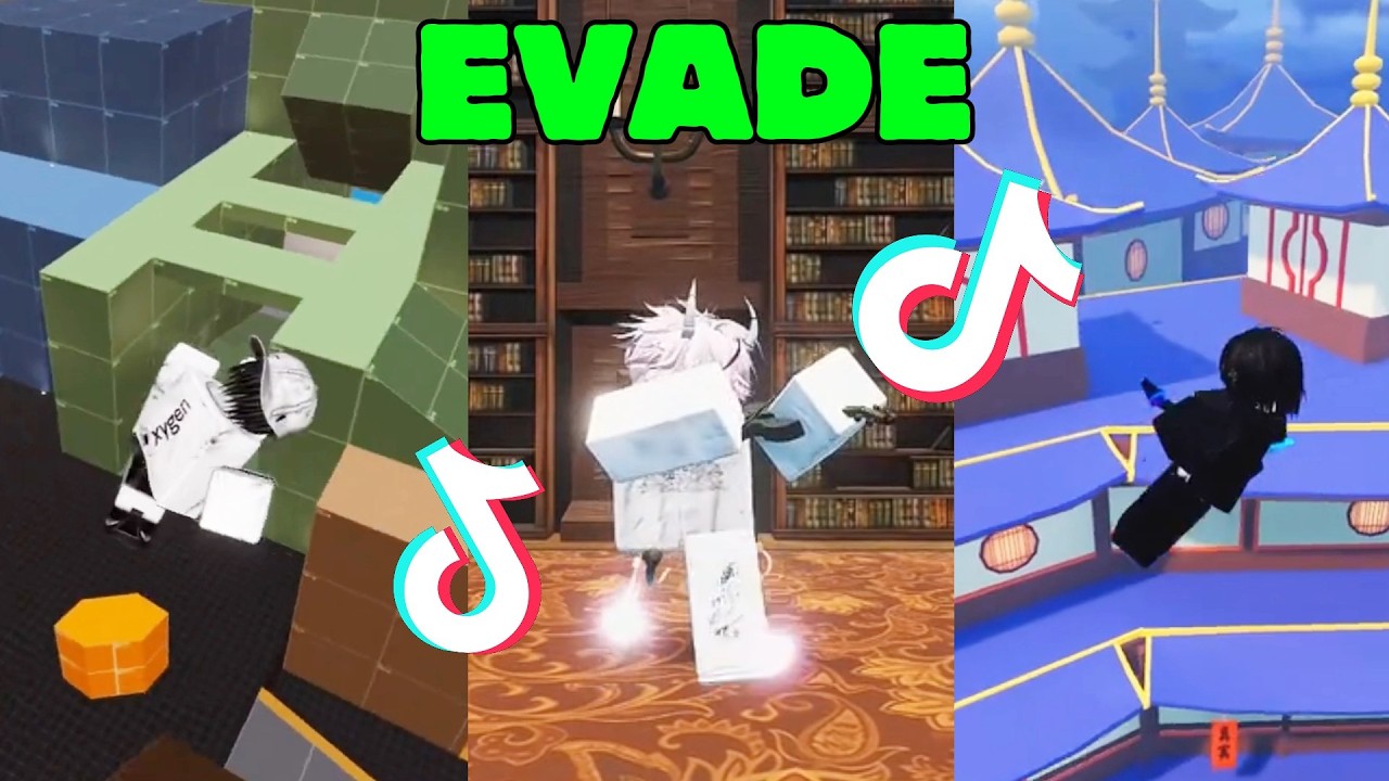 Roblox Evade INSANE Escapes 😱 | Clutch Revives & Intense Horror Chases