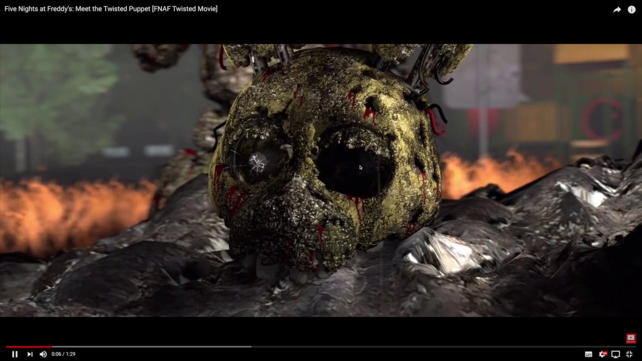 Its Twisted Nightmarione NOT PUPPET!!!!!{Reaction to Meet the Twisted Puppet By Secret4Studios}