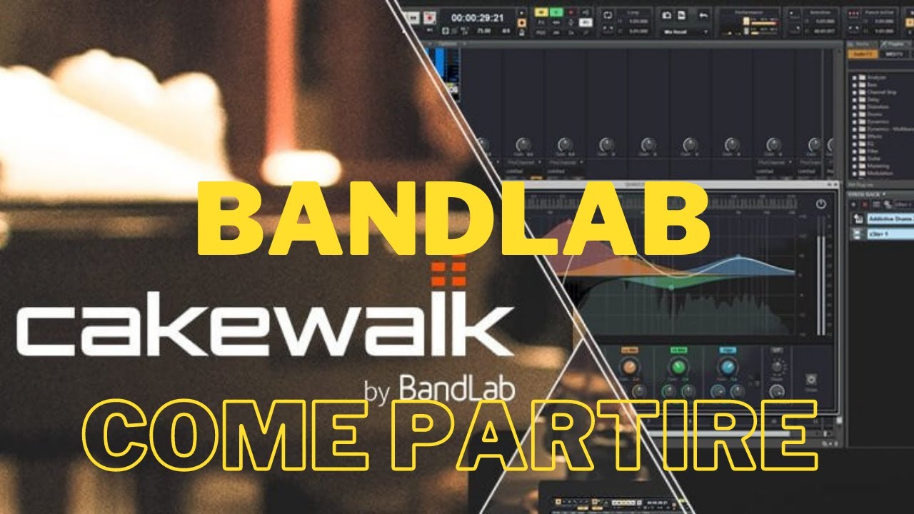 TUTORIAL 3 - BandLab Cakewalk- Come partire editare