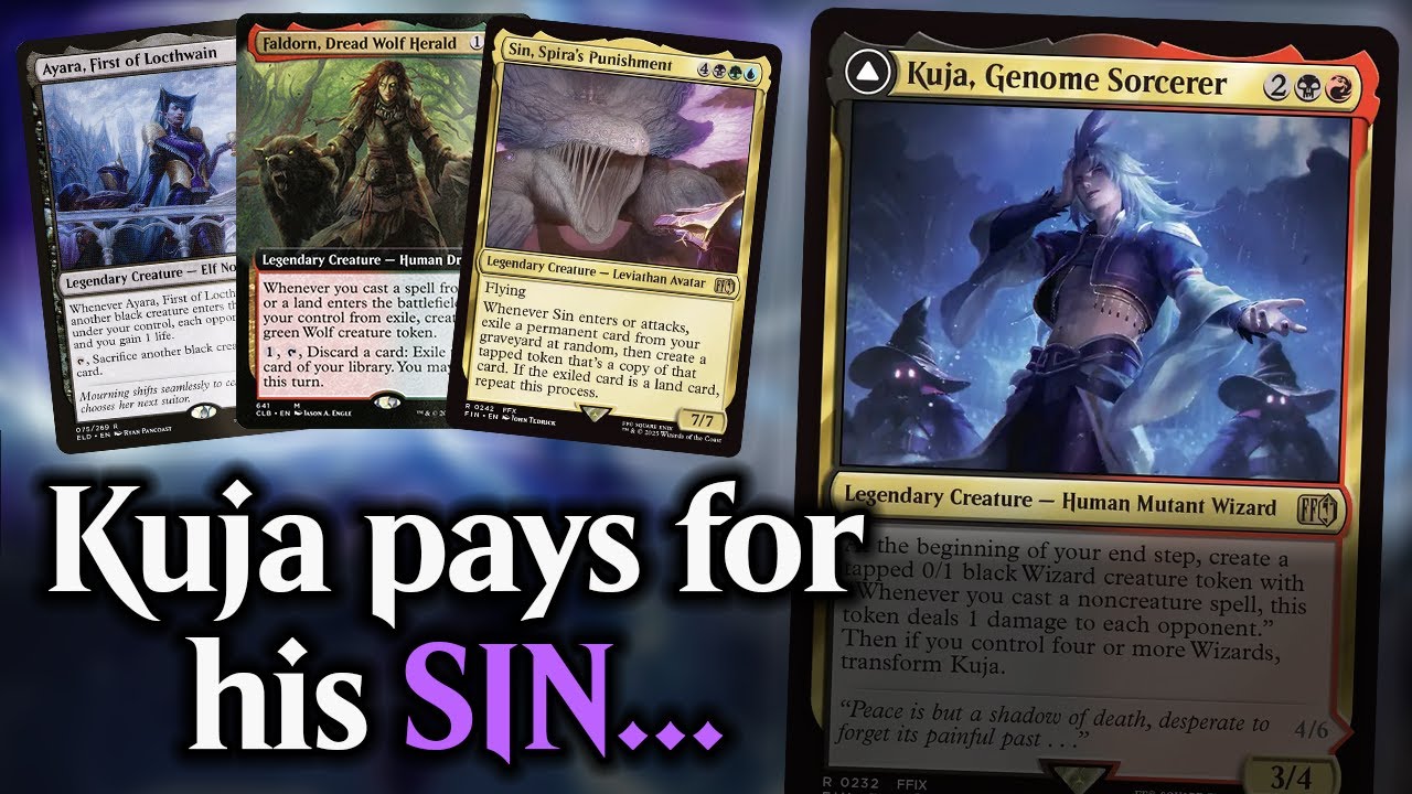 Kuja Genome Sorcerer takes on Sin Spira's Punishment!