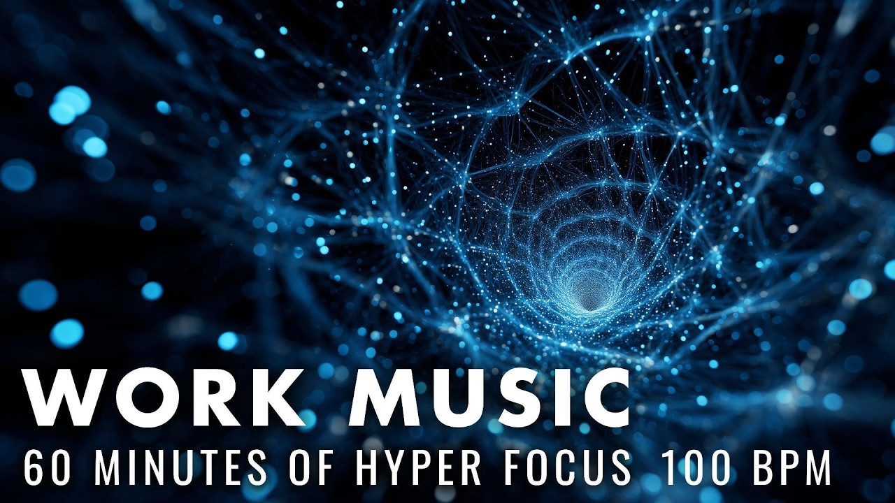 Hyper Focus Music 100 BPM &vert; Deep Coding & ADHD Flow State