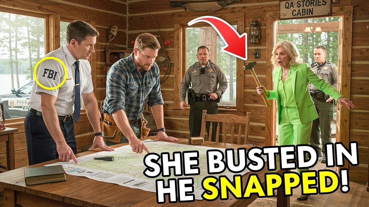 HOA Broke the Cabin Door to Arrest Me — But My Guest Made Her Regret Everything