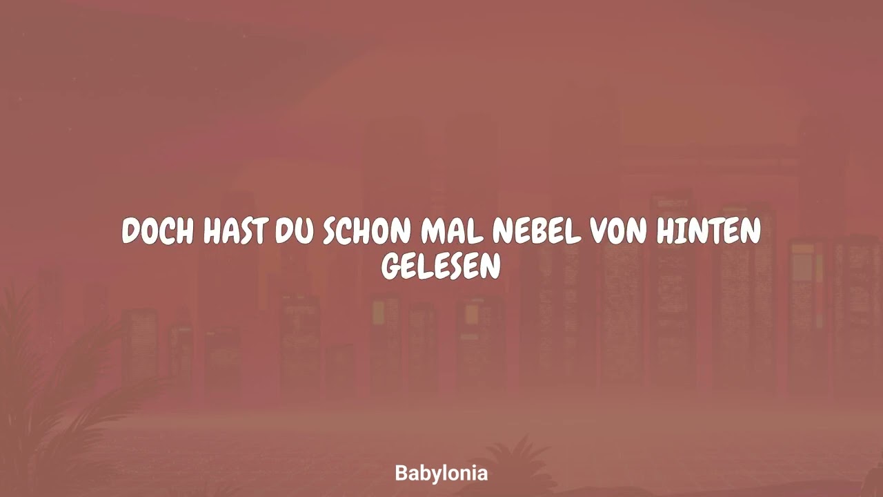 Marteria - Babylonia (Lyrics)