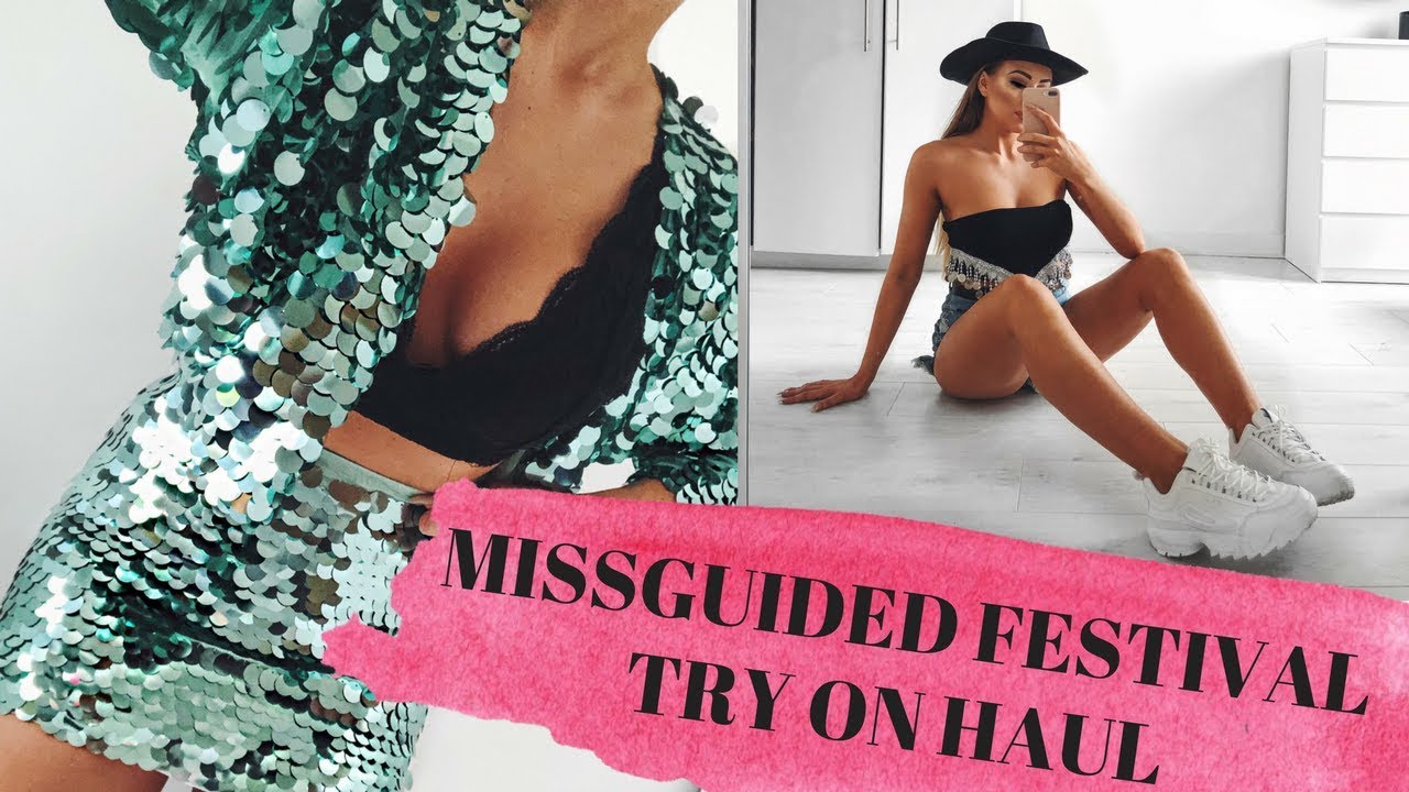 MISSGUIDED FESTIVAL TRY ON HAUL | LOOKBOOK | LUCY RADWELL